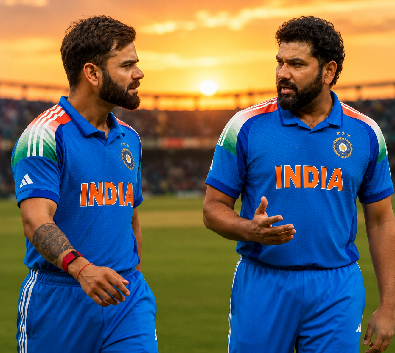 Rohit Sharma & Virat Kohli Injury Scare? Team India Waits for Final Fitness Decision