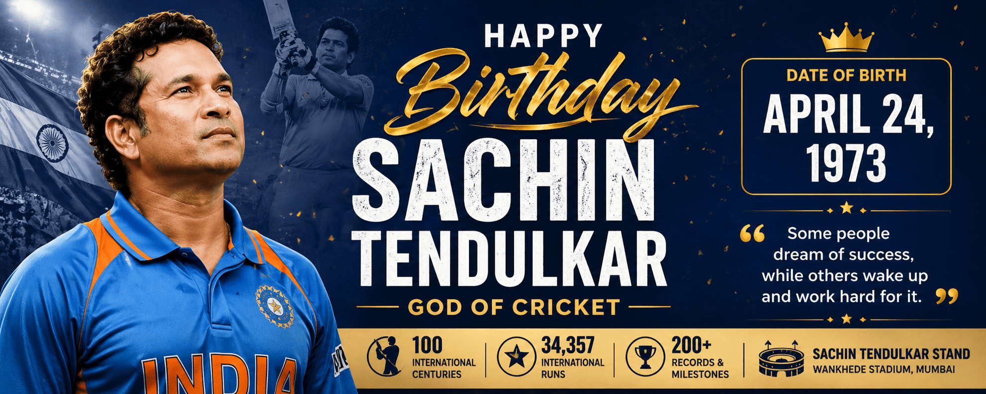 Sachin Tendulkar Birthday Special: The Sharjah Desert Storm That Turned a Genius into a Legend