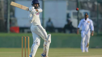 Saransh Jain Test Call Up Headlines India Squad for Sri Lanka