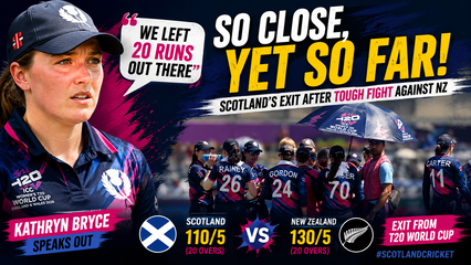 Scotland vs New Zealand Match Highlights Kathryn Bryce Says Team Left 20 Runs Behind