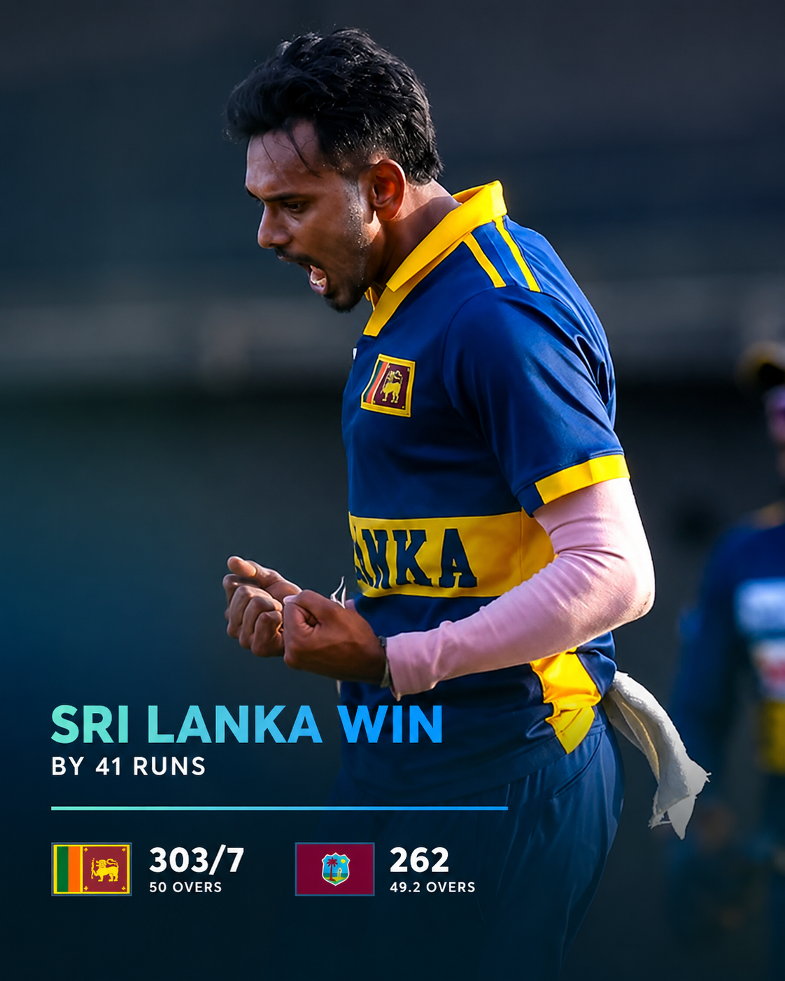 SL vs WI 1st ODI Result: Kusal Mendis Masterclass Powers Sri Lanka to Dominant 41-Run Victory Over West Indies