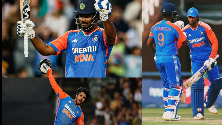 Highest T20 Score in Johannesburg | South Africa vs India 4th T20, Sanju Samson and Tilak Varma Scored Century