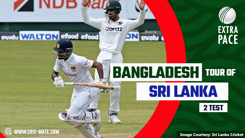 Sri Lanka named Test Squad for Bangladesh Tour