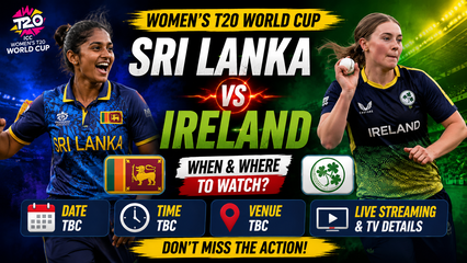 Sri Lanka vs Ireland Womens T20 World Cup 2026 Live Streaming Match Time and Where To Watch