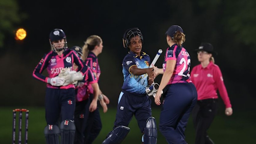 Sri Lanka vs Scotland ICC Womens T20 World Cup Warm Up Match 2024