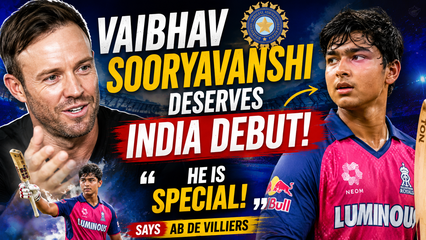 Vaibhav Sooryavanshi Deserves India Debut Says AB de Villiers