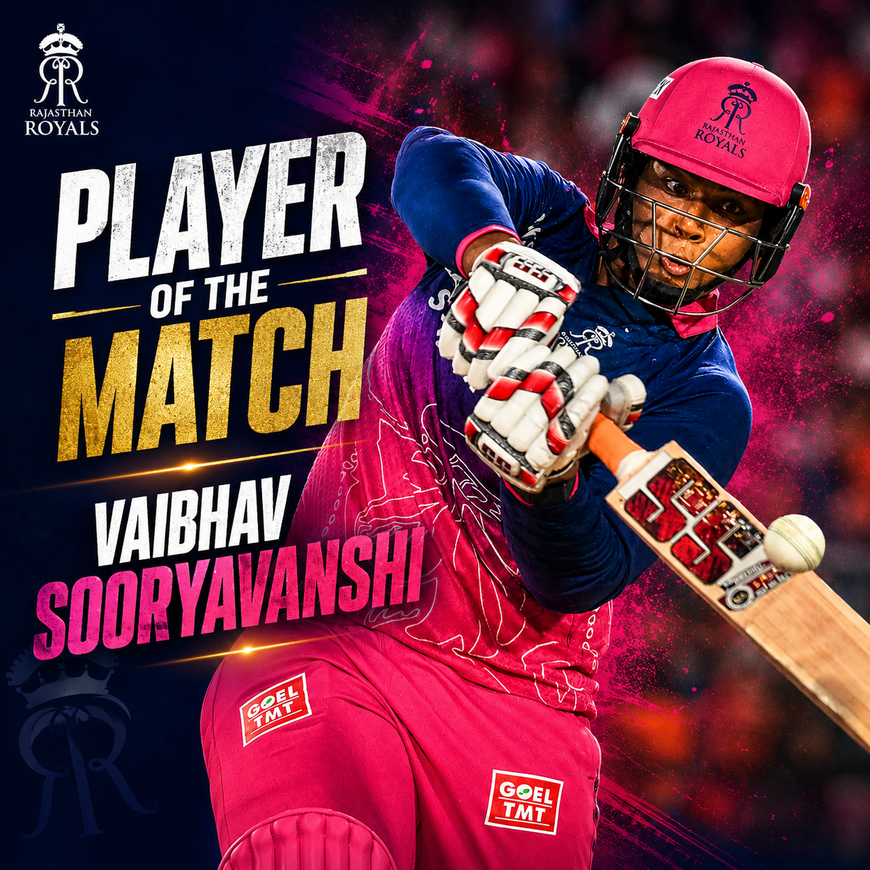 Vaibhav Sooryavanshi Creates IPL 2026 History – SRH Bowlers Destroyed in Rajasthan Royals’ Biggest Playoff Show