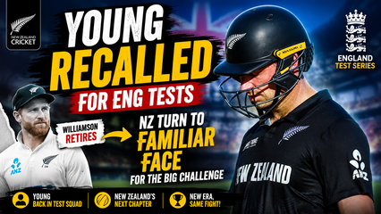 Will Young Returns to New Zealand Test Squad After Kane Williamson Retirement