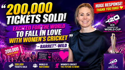 Womens T20 World Cup 2026 Sells 200000 Tickets Ahead of Start