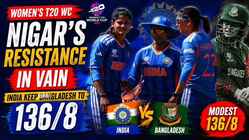 Womens T20 World Cup Radha Yadav and Shree Charani Star as India Restrict Bangladesh