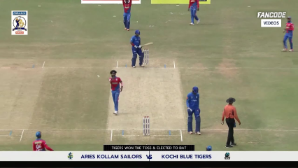 Aries Kollam Sailors vs Kochi Blue Tigers | Highlights | Kerala Cricket League T20  | 2024