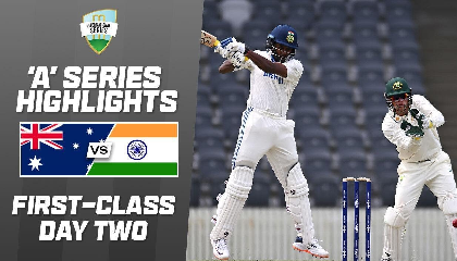 Australia A v India A | First-class match one | Day 2