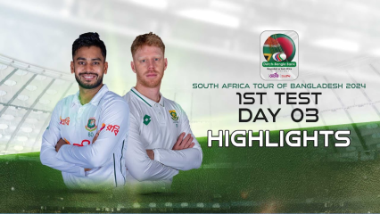 Bangladesh vs South Africa | Highlights | Day 3 | 1st Test