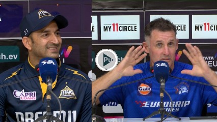 CSK vs GT post match press conference-  Mike Hussey and Mohit Sharma | IPL 2024