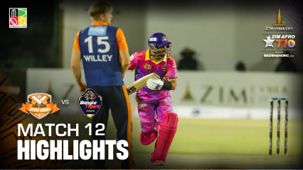 CT Samp Army vs Joburg Bangla Tigers | Match 12 Highlights I Day 4 | Zim Afro T10 Season 2