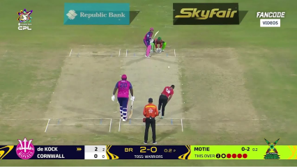 LIVE | CPL 2024 | Guyana Amazon Warriors vs Barbados Royals | Highlights