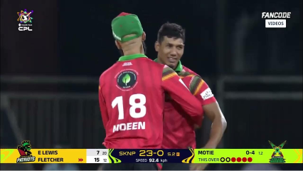 LIVE | Highlights | Guyana Amazon Warriors vs St Kitts and Nevis Patriots