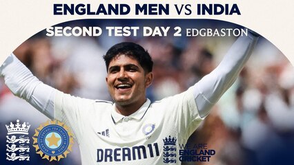 India vs England Test Day 2 Highlights Video | Gill’s 269 Puts England 510 Runs Behind