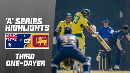 Australia A vs Sri Lanka A | Jason Sangha, Renshaw Shine