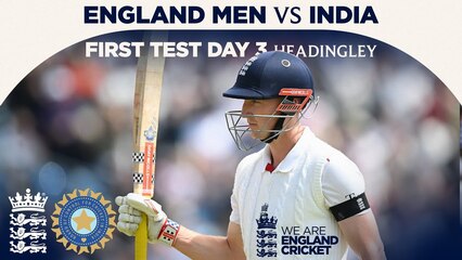 India vs England Test | Day 3 Highlights | Shubman Gill Century, India Lead by 96 in 1st Test Leeds