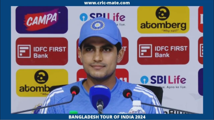 IND vs BAN 1st Test DAY 3 | Shubman Gill post day press conference