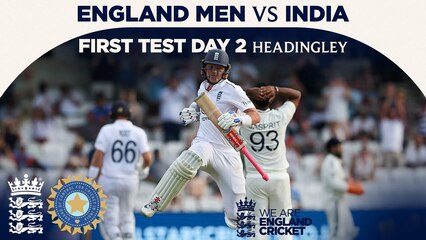India vs England Test | Day-2 Highlights | Bumrah Strikes, Pope Hits Century | Day 2 Report