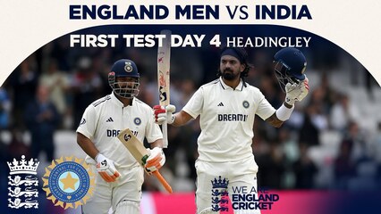 India vs England Test | Day 4 Highlights | Pant Century, Bumrah Five Wickets Set Up Thriller