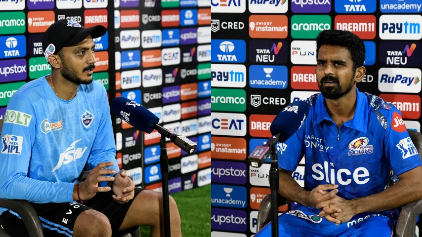 IPL 2022 Post Match Press Conference | DC vs MI | Murugan Ashwin | Axar Patel