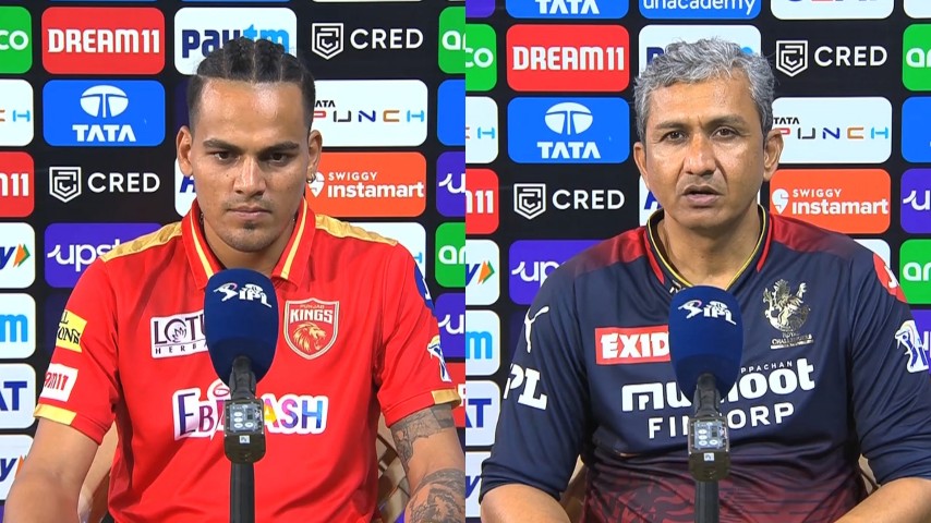 IPL 2022 Post Match Press Conference | PBKS vs RCB | Rahul Chahar | Sanjay Bangar