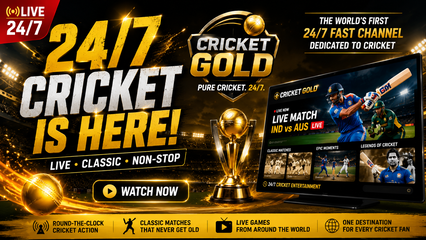 Live Cricket Streaming Gets a Boost With Cricket Gold
