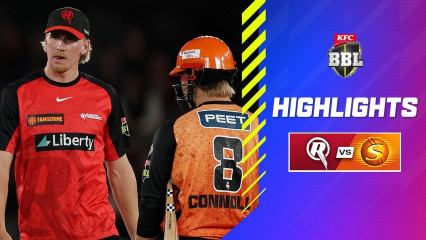 Melbourne Renegades Clinch a Nail-Biter Against Perth Scorchers | MLR v PRS Highlights | BBL 2024