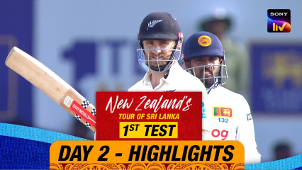 New Zealand Tour Of Sri Lanka | 1st Test Day 2 | Highlights