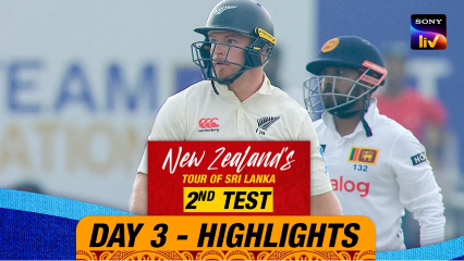 New Zealand Tour Of Sri Lanka | 2nd Test Day 3 | Highlights