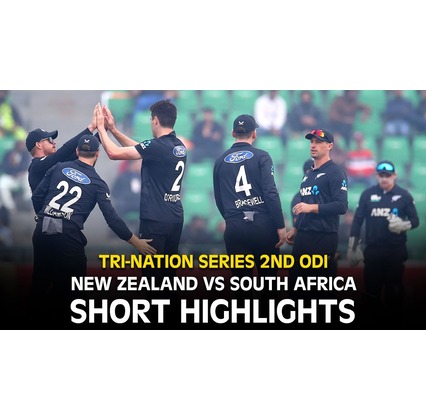 New Zealand Triumphs Over South Africa in High-Scoring Second ODI