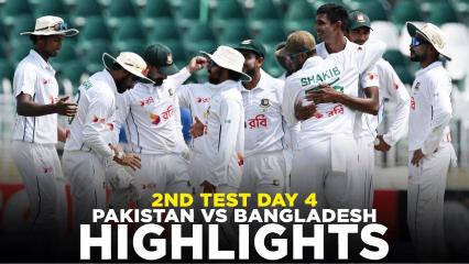 Pakistan vs Bangladesh | Full Highlights | 2nd Test Day 4, 2024