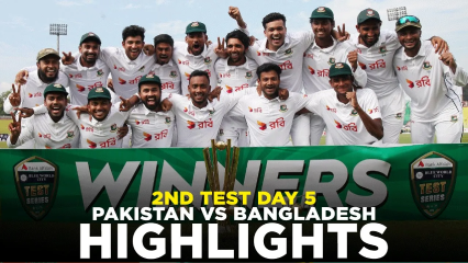 Pakistan vs Bangladesh | Full Highlights | 2nd Test Day 5