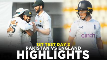 Pakistan vs England | 1st Test Day 2 | Highlights