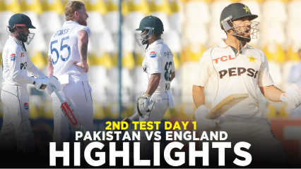 Pakistan vs England | 2nd Test Day 1 | Highlights