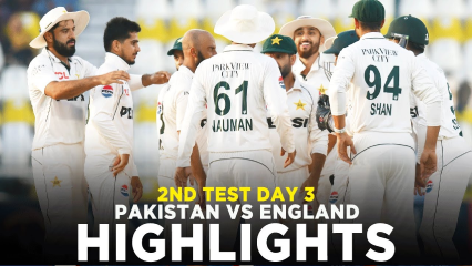 Pakistan vs England | 2nd Test Day 3 | Full Highlights