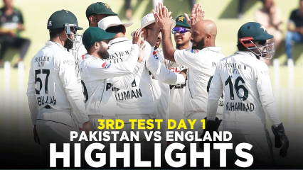 Pakistan vs England | 3rd Test Day 1 | Full Highlights