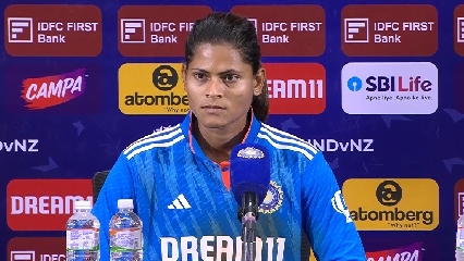 Radha Yadav press conference India Women vs New Zealand Women, 2nd ODI