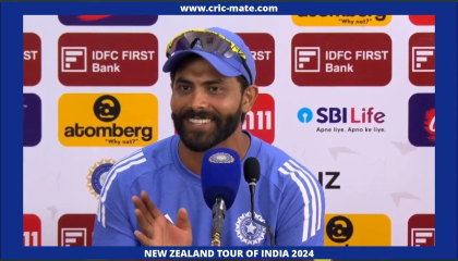 Ravindra Jadeja press conference India vs New Zealand 3rd Test Day 1