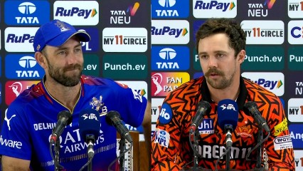Glenn Maxwell and Travis Head post match press conference, RCB vs SRH - IPL 2024