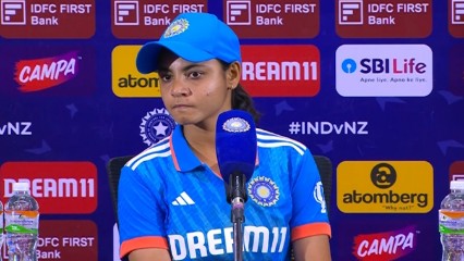 Saima Thakor press conference | INDW vs NZW, 1st ODI, Ahmedabad