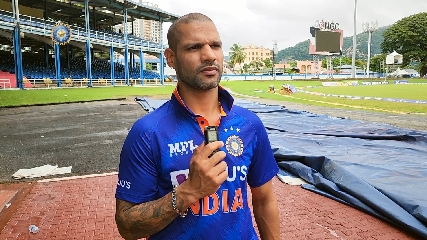 Shikhar Dhawan press conference ahead of WI vs IND, 1st ODI