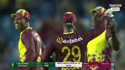 West Indies vs South Africa | Highlights | 2nd T20I