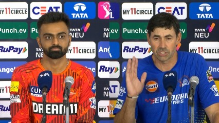 Stephen Fleming and Jaydev Unadkat post match press conference SRH vs CSK IPL 2024