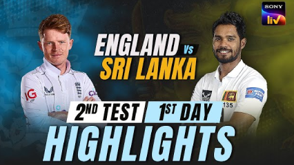 Sri Lanka Tour Of England | 2nd Test Day 1 | Highlights | 29th August 2024