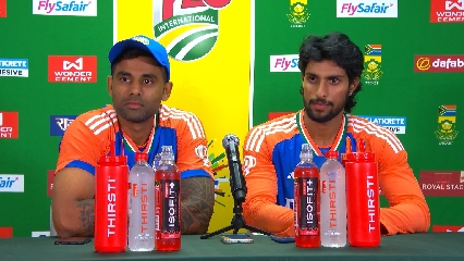 Suryakumar Yadav and Tilak Varma press conference | South Africa vs India 4th T20 Johannesburg | IND vs SA T20