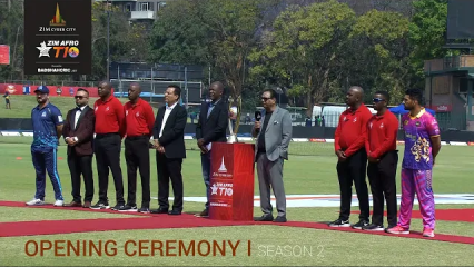 Zim Afro T10 League Season 2 Opening Ceremony